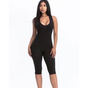 On the Go Capri Jumpsuit